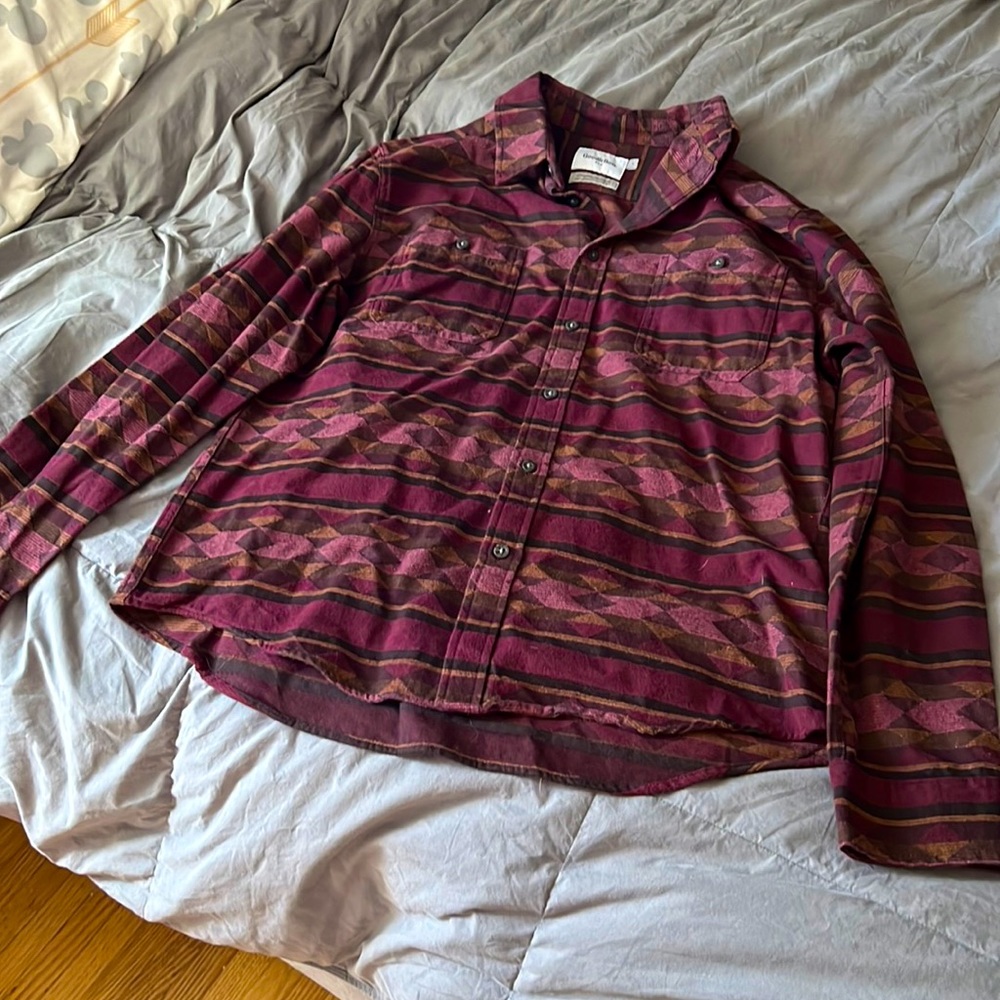 Men’s button down shirt